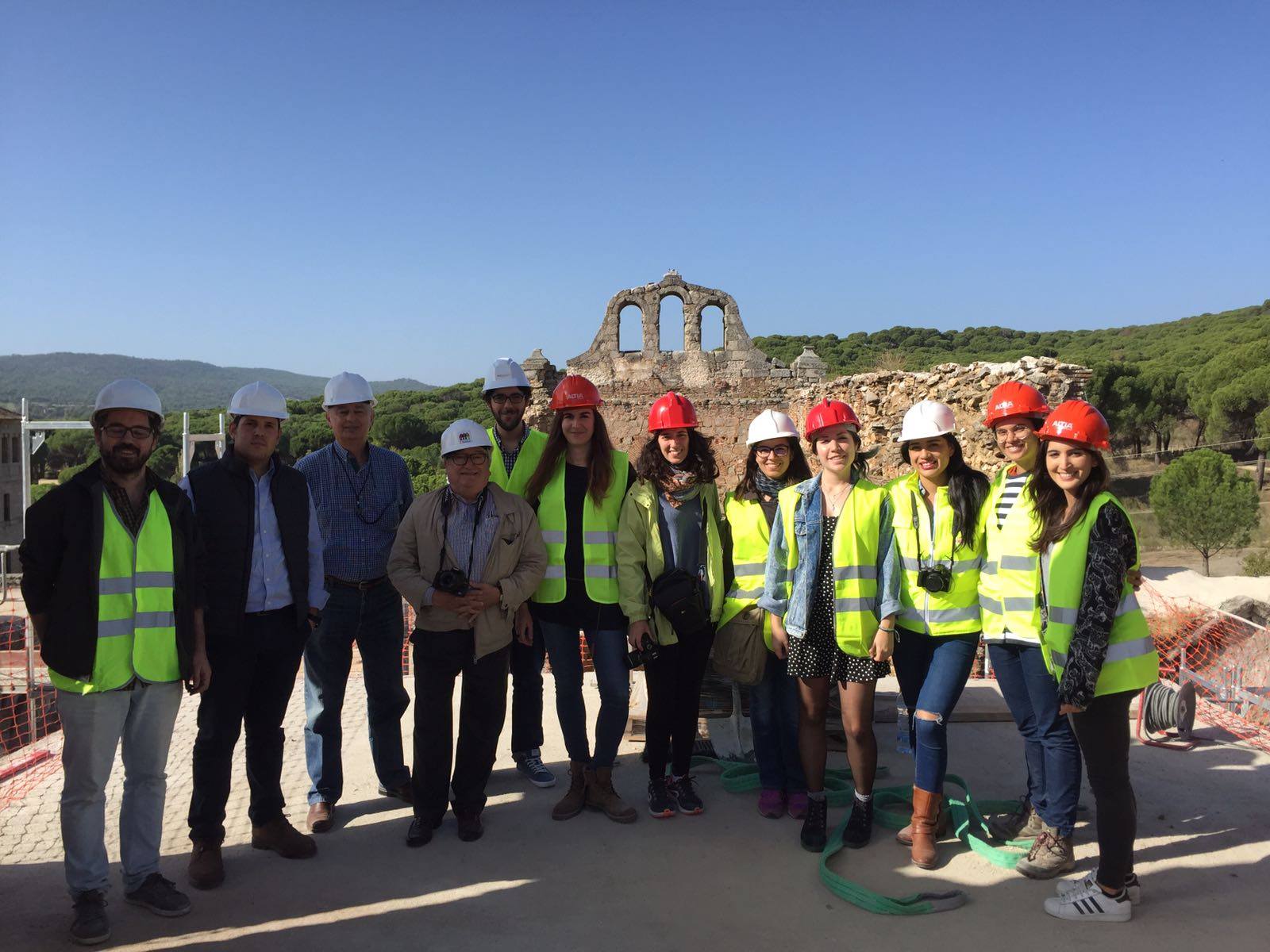 Visita obra monasterio de San Martín de Valdeiglesias MUCTEH